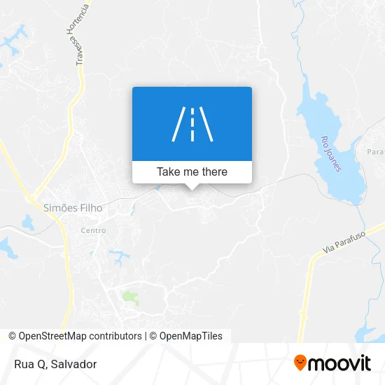 Rua Q map