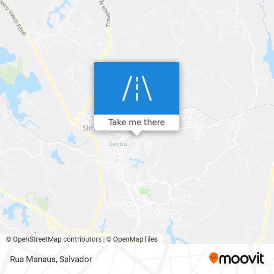 Rua Manaus map