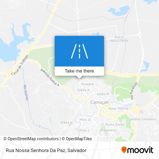 Rua Nossa Senhora Da Paz map