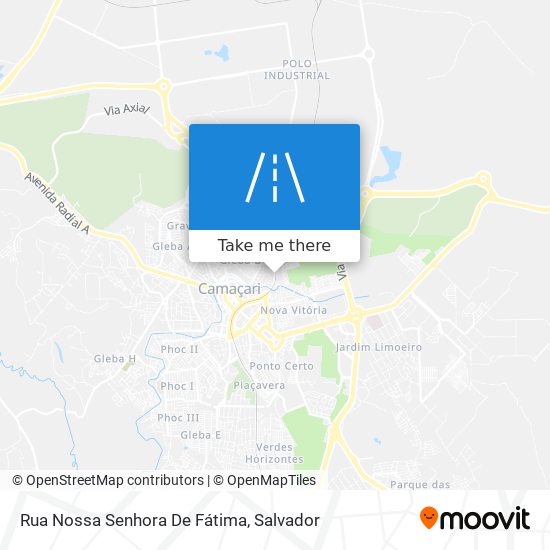 Rua Nossa Senhora De Fátima map