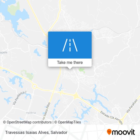 Travessas Isaias Alves map