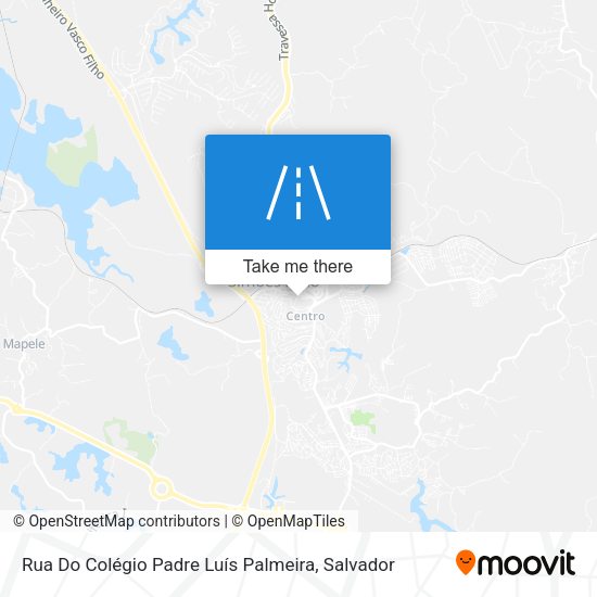 Rua Do Colégio Padre Luís Palmeira map