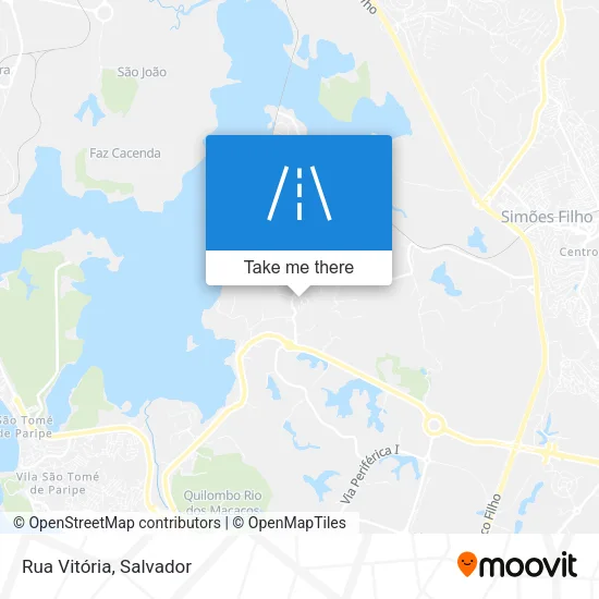 Rua Vitória map