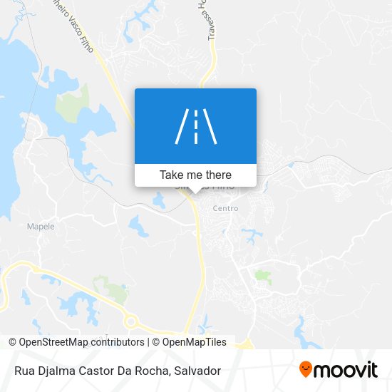 Rua Djalma Castor Da Rocha map