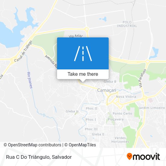 Rua C Do Triângulo map