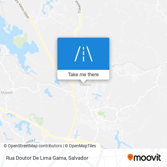 Rua Doutor De Lima Gama map