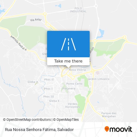 Rua Nossa Senhora Fátima map