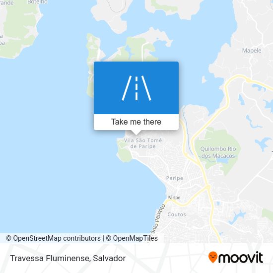 Travessa Fluminense map