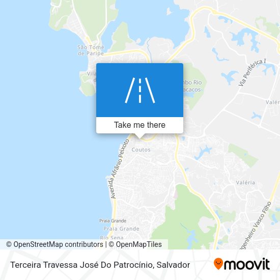 Terceira Travessa José Do Patrocínio map