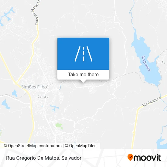 Rua Gregorio De Matos map