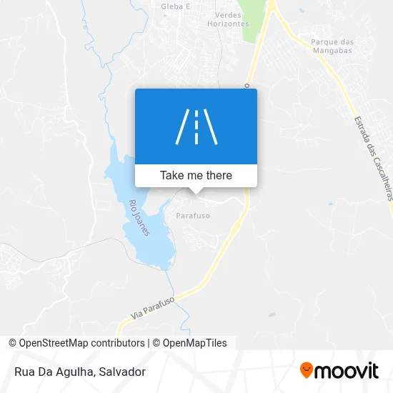 Rua Da Agulha map
