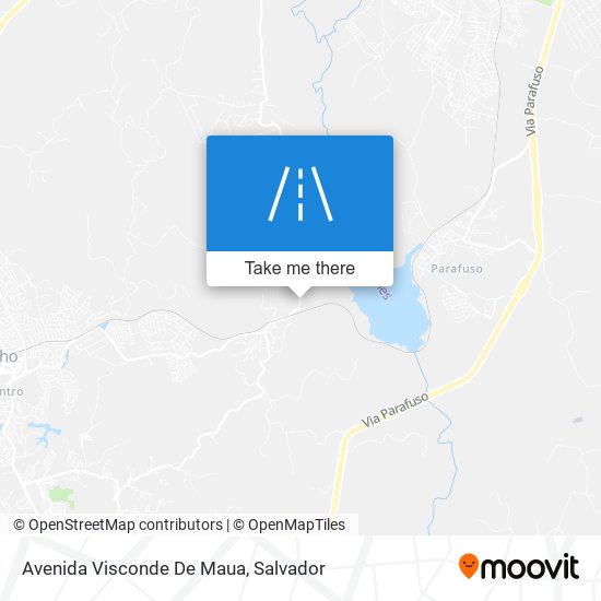 Mapa Avenida Visconde De Maua