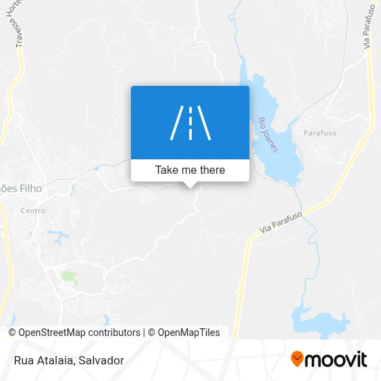 Rua Atalaia map
