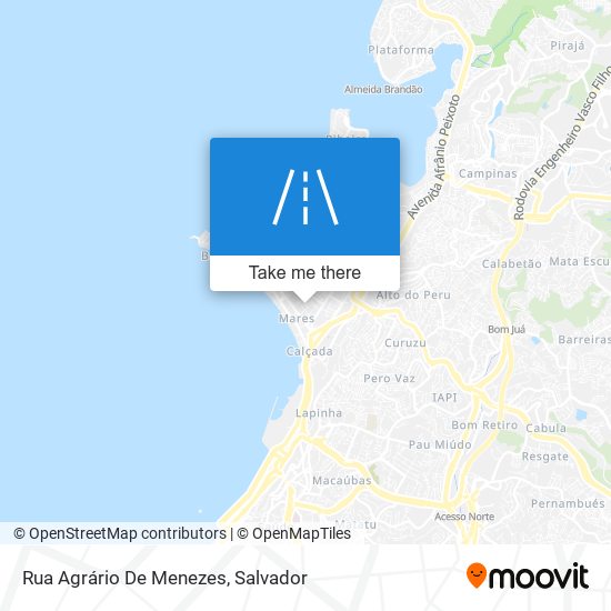 Rua Agrário De Menezes map