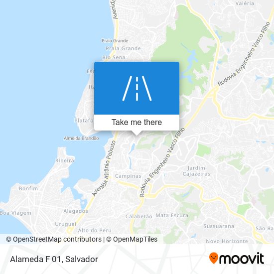 Mapa Alameda F 01