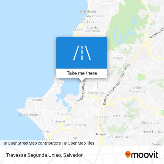 Travessa Segunda Uniao map