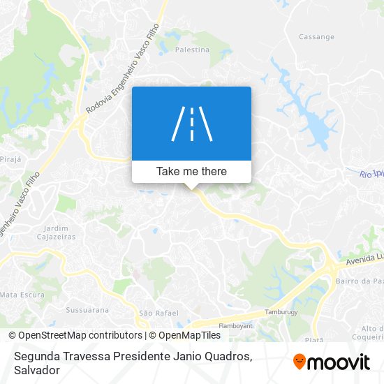 Segunda Travessa Presidente Janio Quadros map