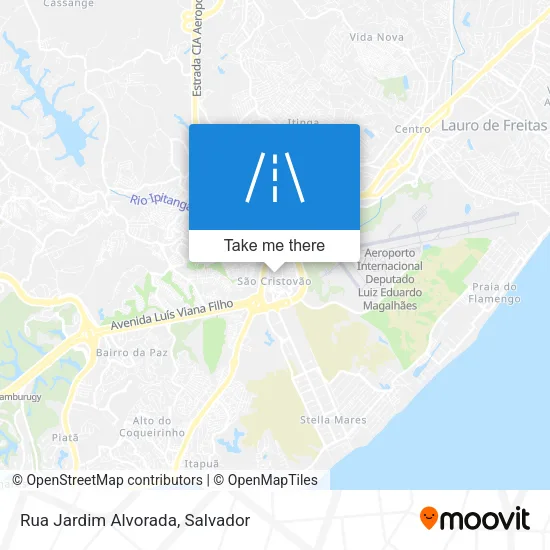 Rua Jardim Alvorada map