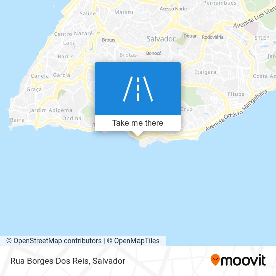 Rua Borges Dos Reis map