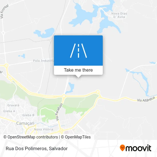Rua Dos Polimeros map