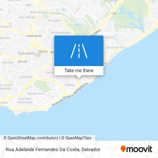 Rua Adelaide Fernandes Da Costa map