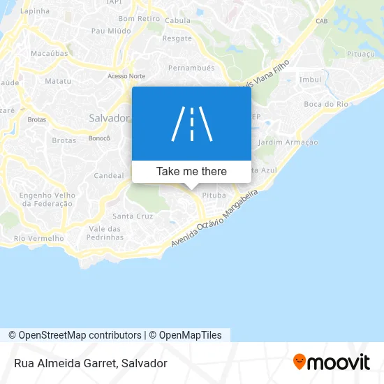 Rua Almeida Garret map