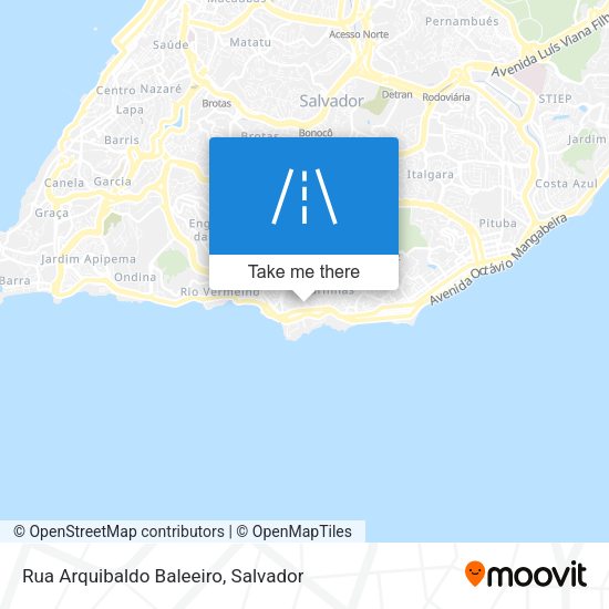 Rua Arquibaldo Baleeiro map