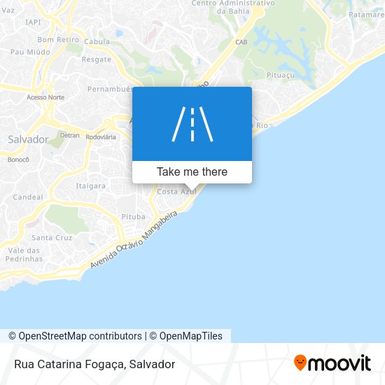 Rua Catarina Fogaça map