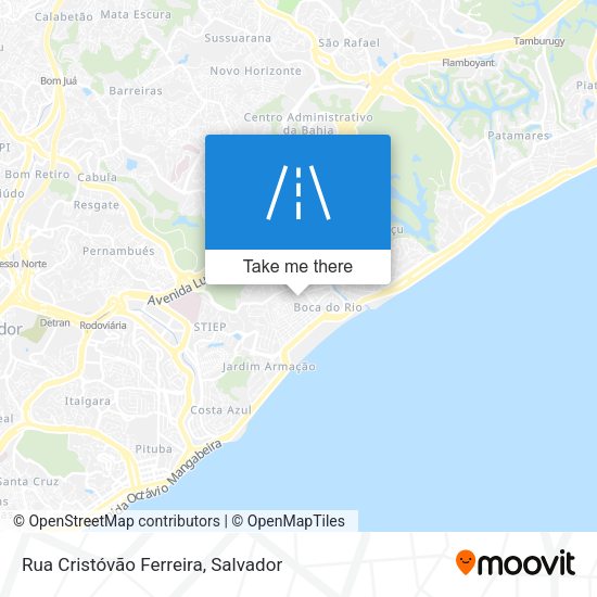 Rua Cristóvão Ferreira map