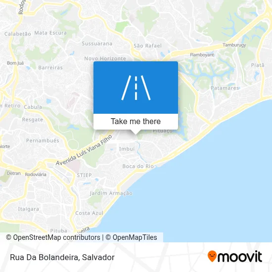 Rua Da Bolandeira map