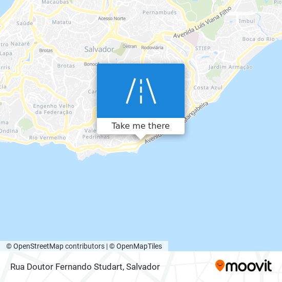 Mapa Rua Doutor Fernando Studart