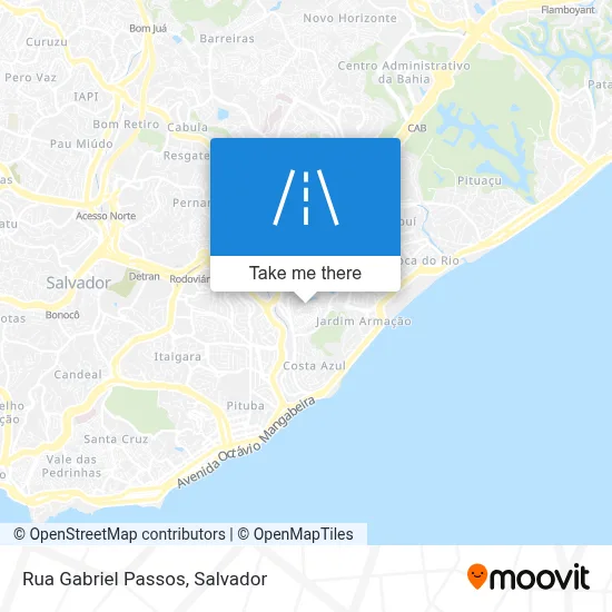 Rua Gabriel Passos map