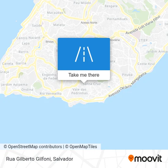 Rua Gilberto Gilfoni map