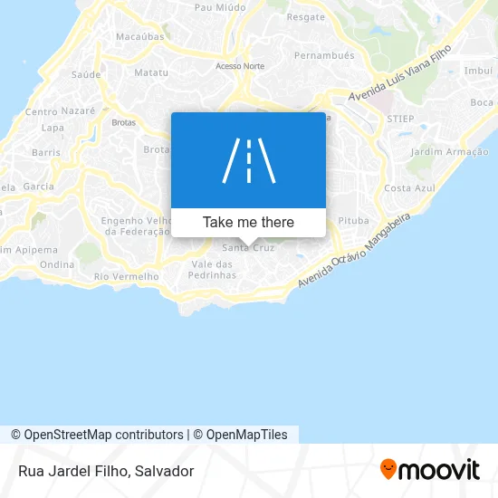 Rua Jardel Filho map