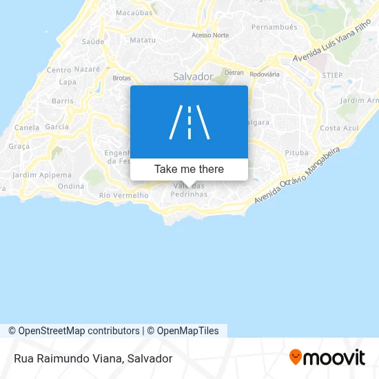 Rua Raimundo Viana map