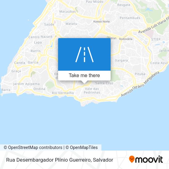 Rua Desembargador Plínio Guerreiro map