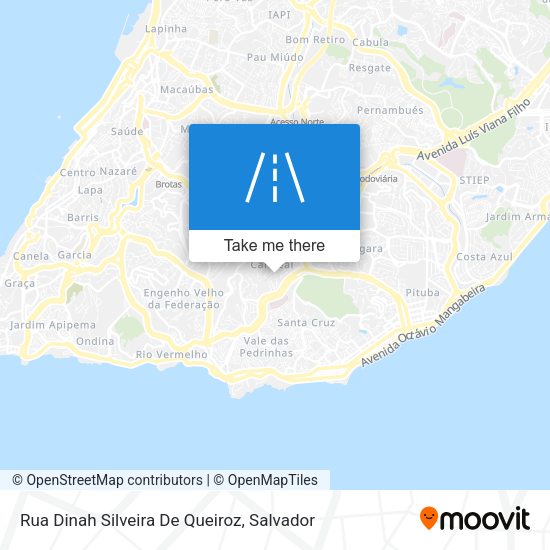 Rua Dinah Silveira De Queiroz map