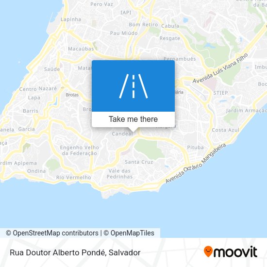 Rua Doutor Alberto Pondé map