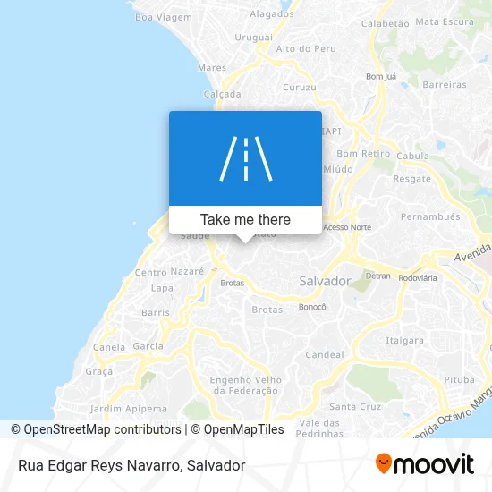 Rua Edgar Reys Navarro map