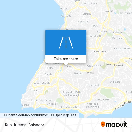 Rua Jurema map