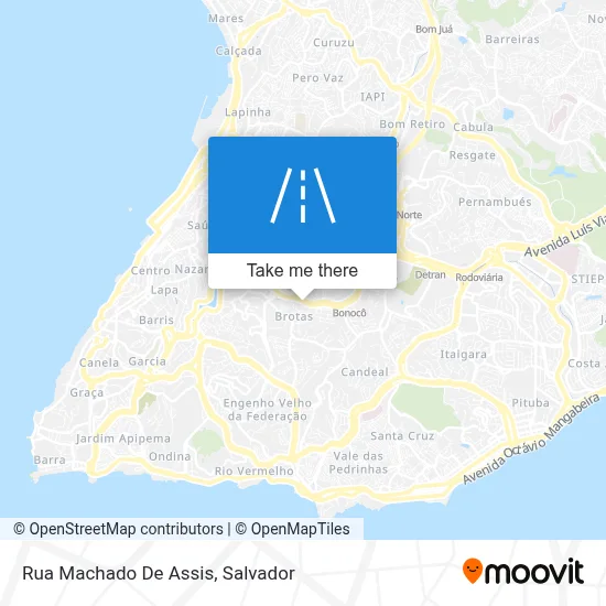 Rua Machado De Assis map