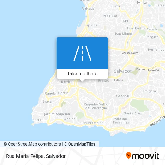 Rua Maria Felipa map