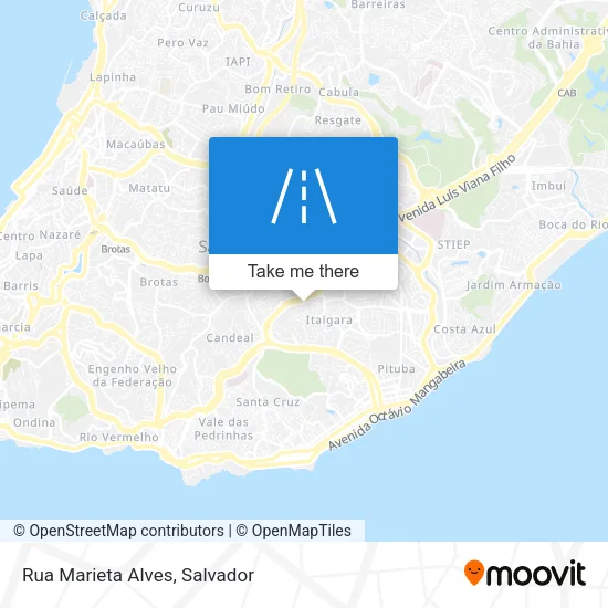 Rua Marieta Alves map