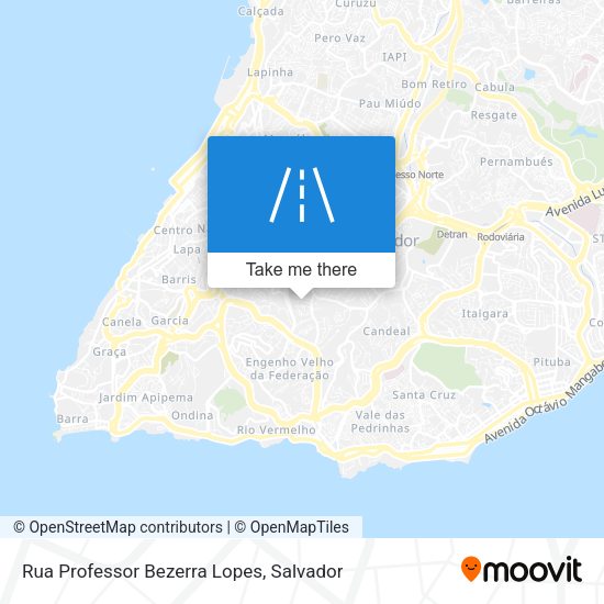 Rua Professor Bezerra Lopes map