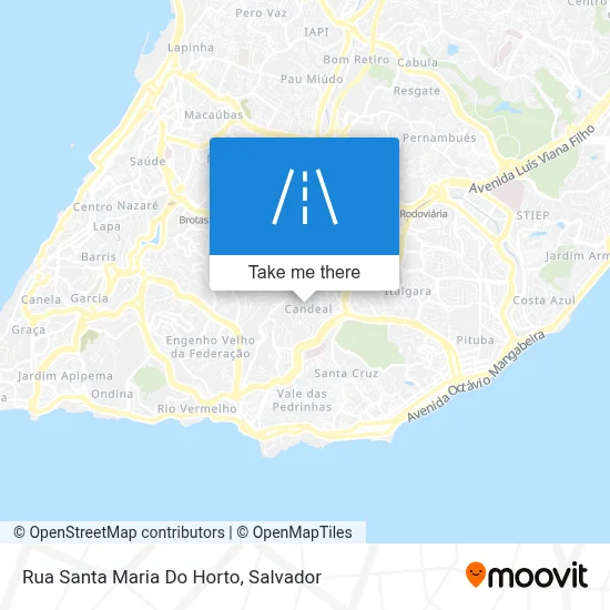 Rua Santa Maria Do Horto map