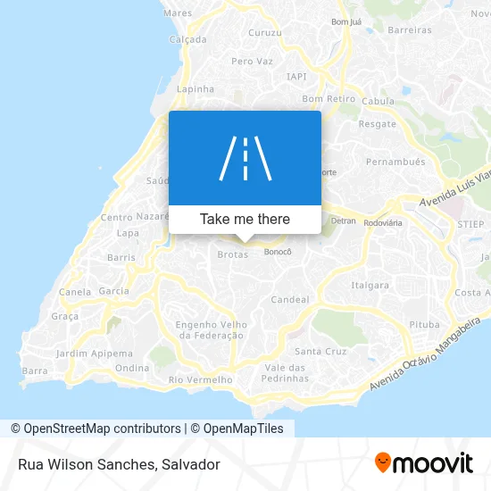 Rua Wilson Sanches map