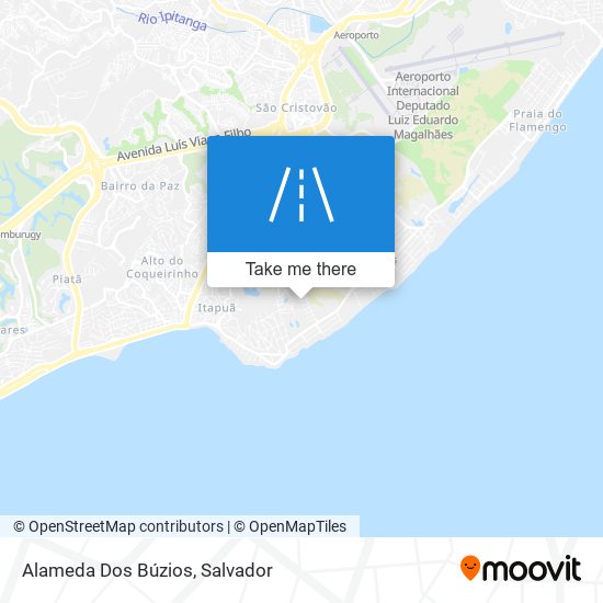 Alameda Dos Búzios map