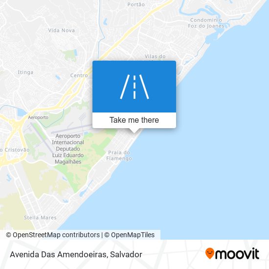 Avenida Das Amendoeiras map