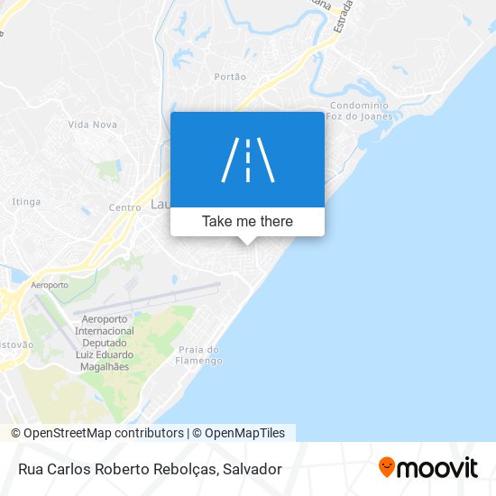 Rua Carlos Roberto Rebolças map