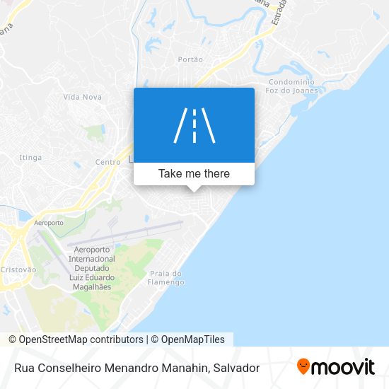 Rua Conselheiro Menandro Manahin map